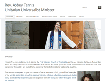 Tablet Screenshot of abbeytennis.com